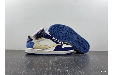 DM7866-808 Air 1 Jordan OW Travis Scott x 1009